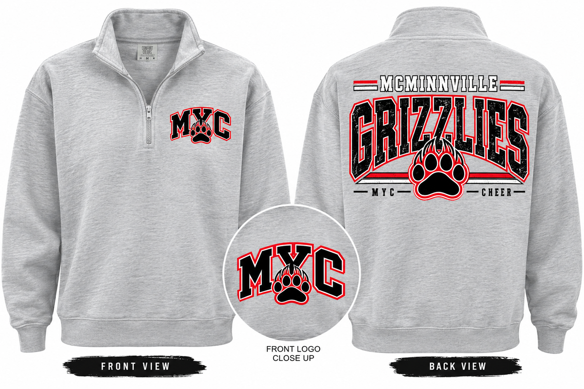 MYC Hometown Cheer Quarter ZIP