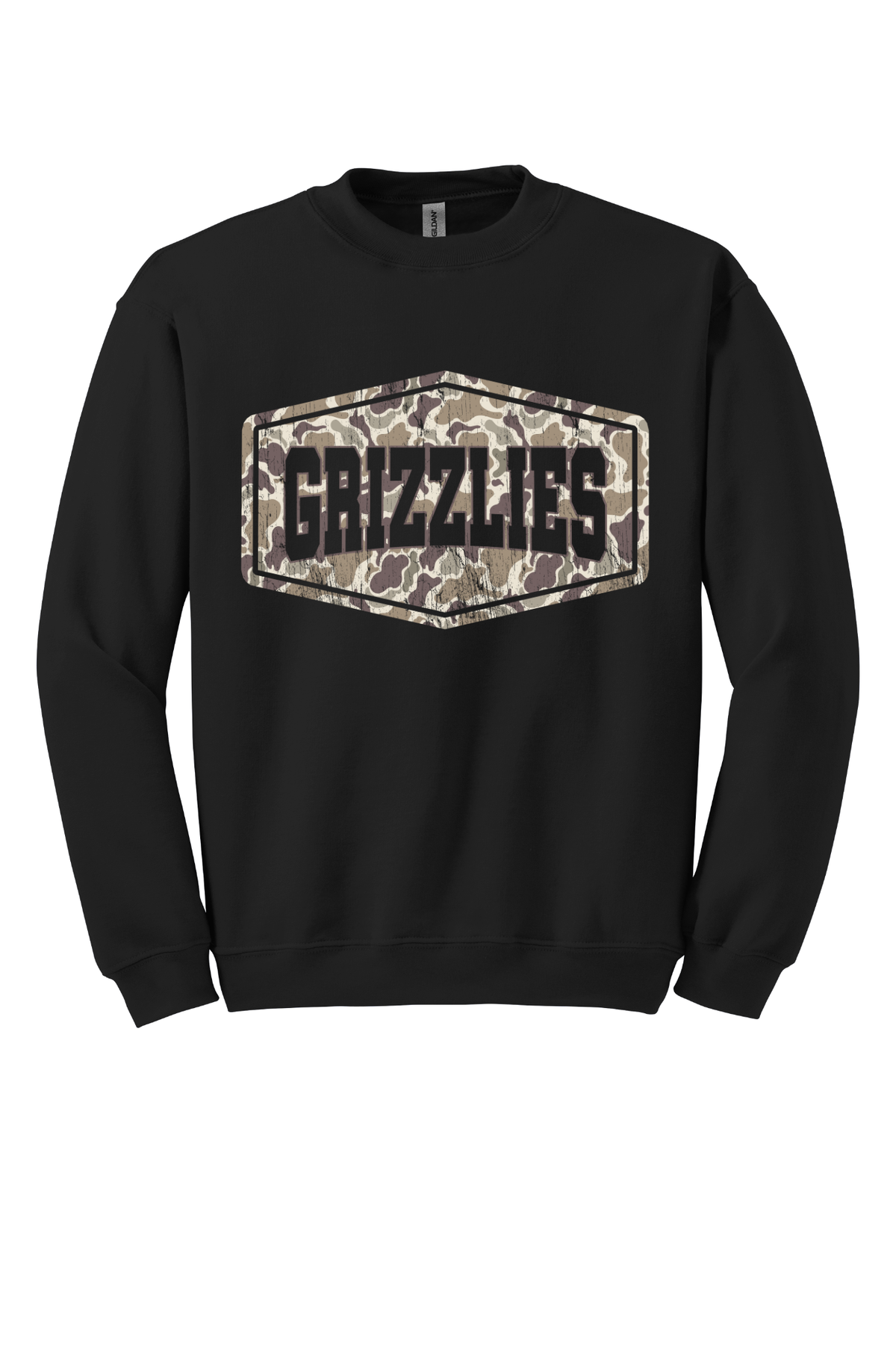 MYC Camo Grizz Crewneck