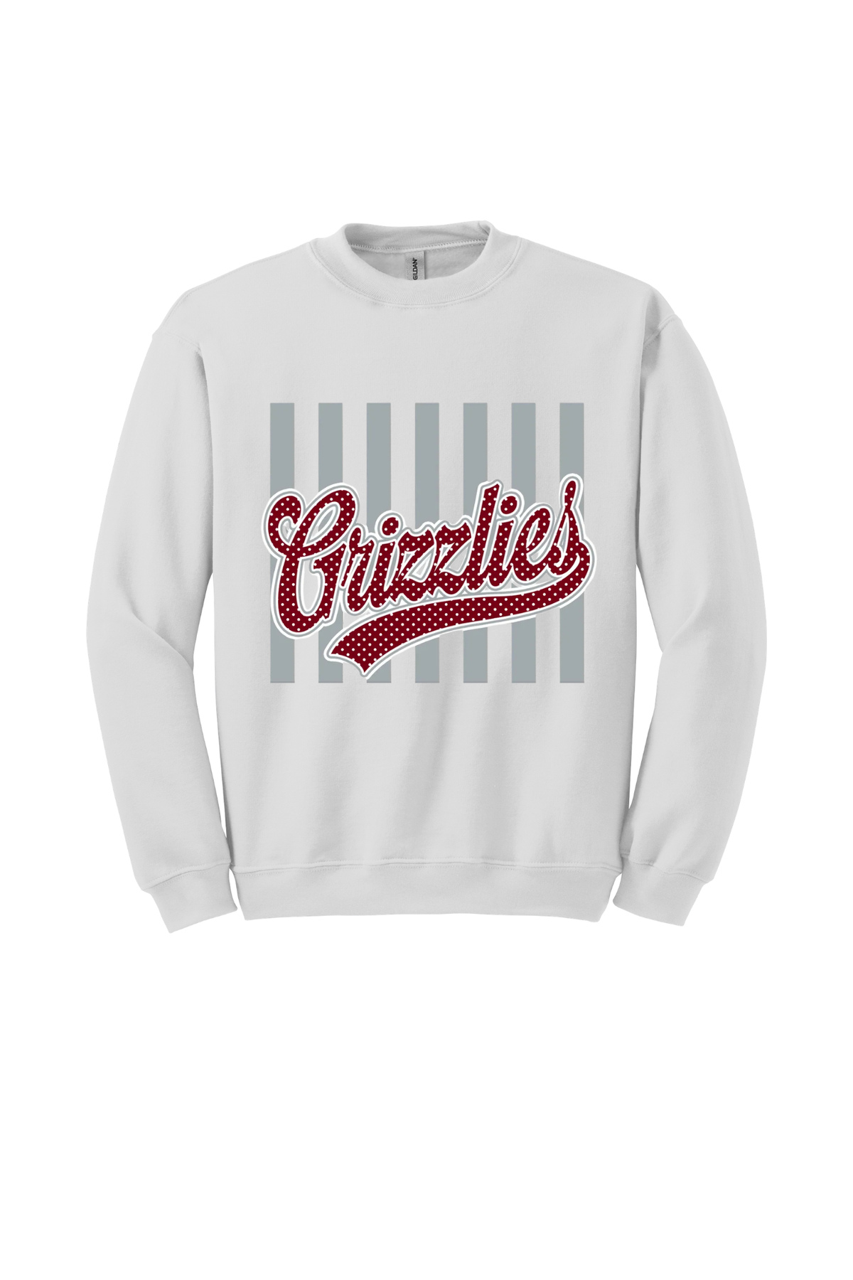 Grizzlies Varsity Stripe Crew