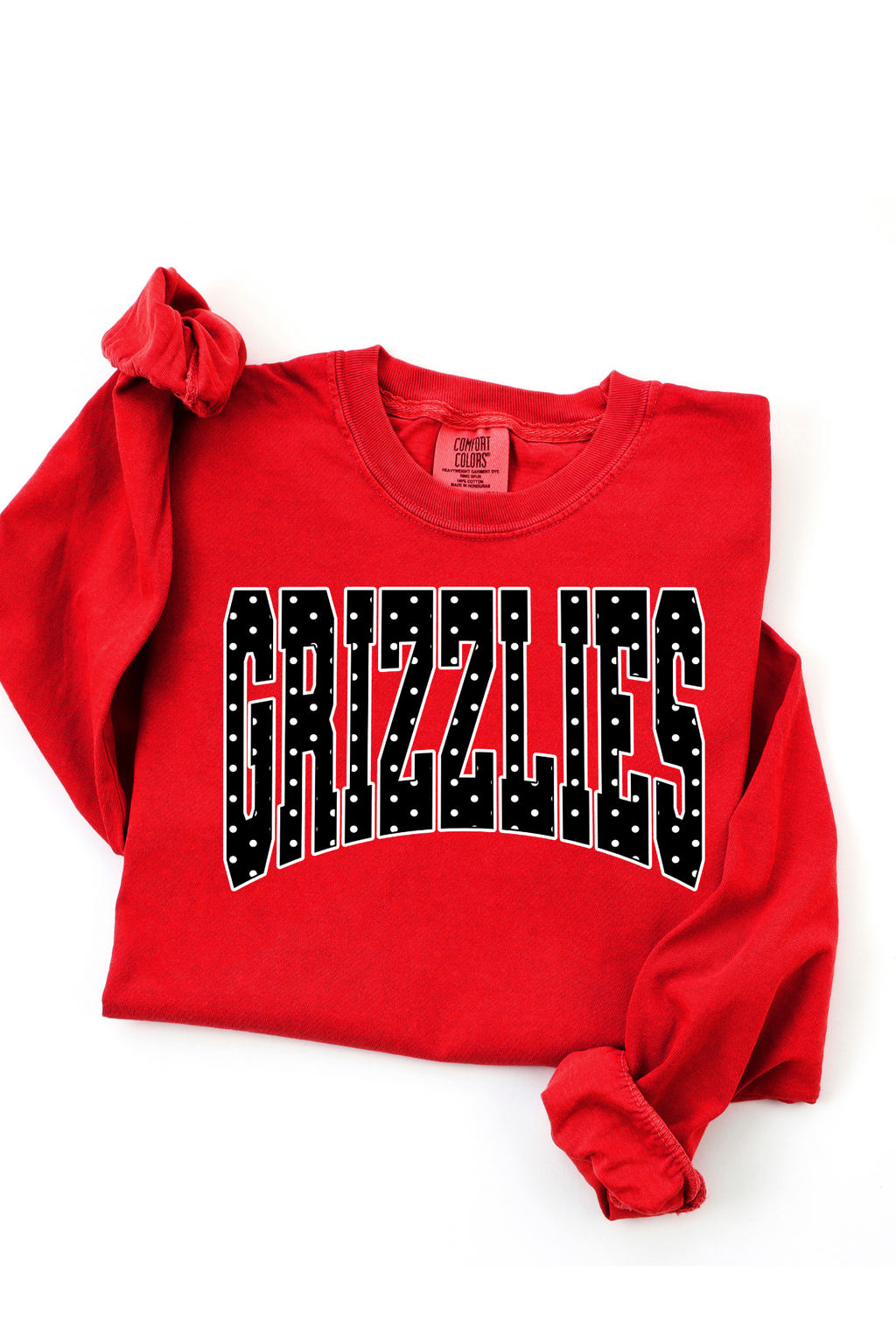 Grizzlies Dotty Crewneck