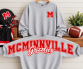 Grizz All-Out Spirit crew neck Red